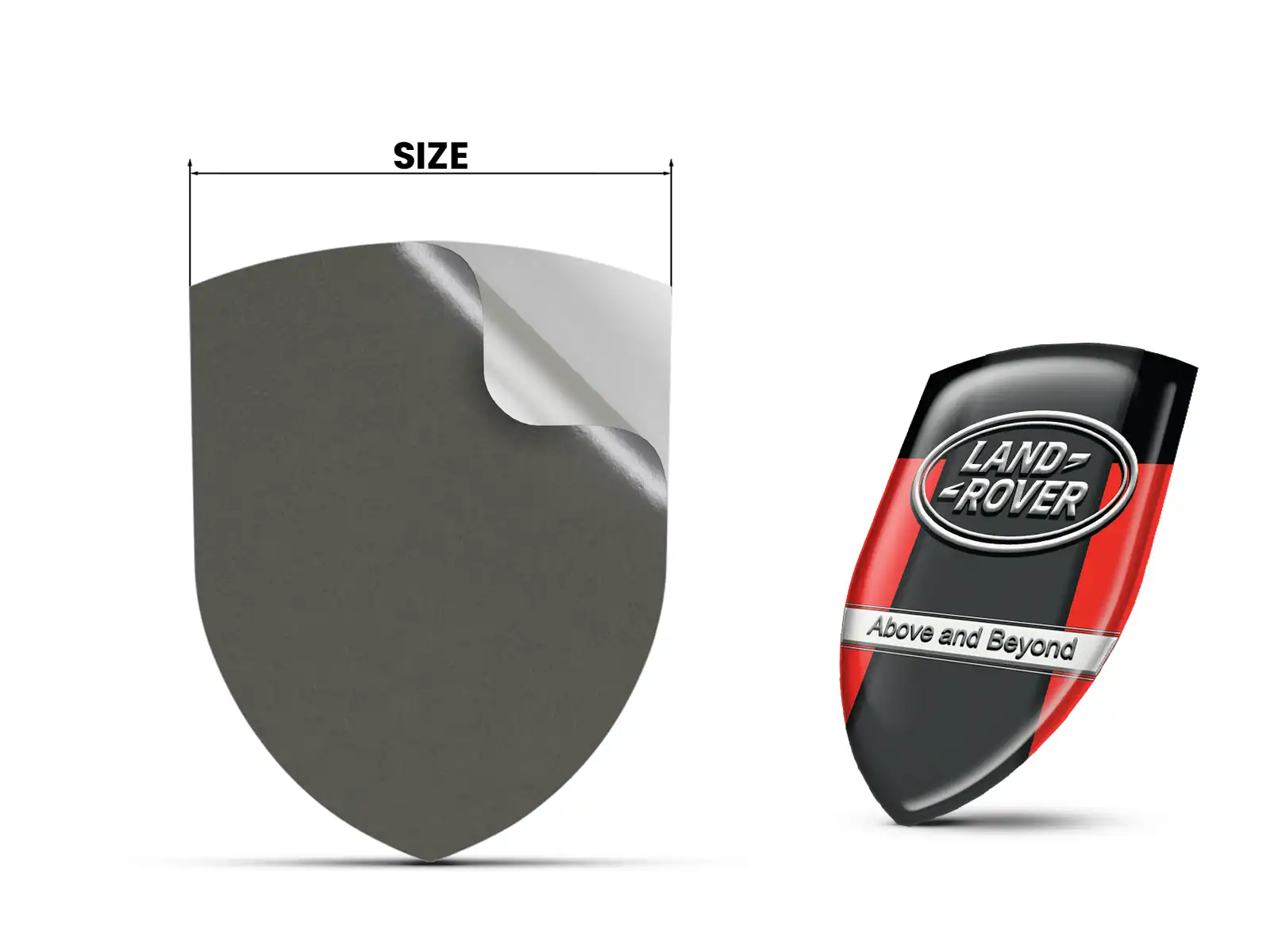 Land Rover Autoemblem Max Robust Stilvoll Pro Performance